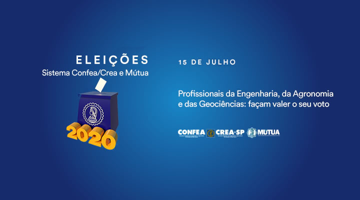 Eleições CREA-SP e MUTUA 2020