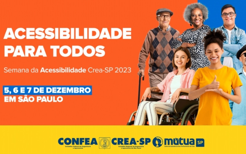 Crea-SP Anuncia a 1ª Semana da Acessibilidade: Evento Destaca Debates sobre Inclusão e Tecnologia
